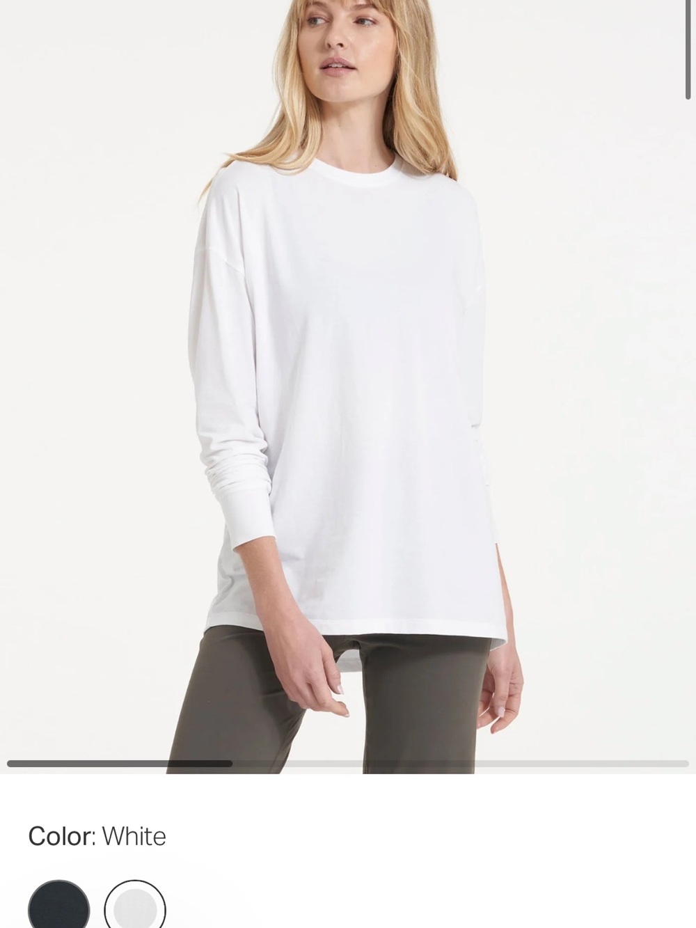 Vuori Women’s Long-Sleeve Feather Tee - Picture 4 of 4